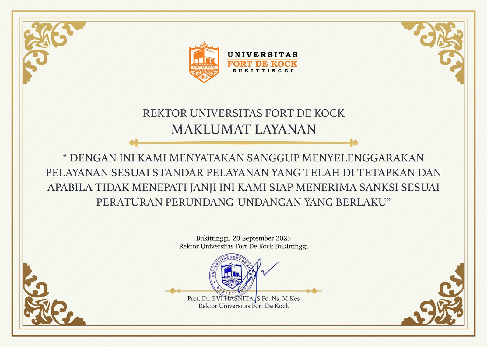 Maklumat Layanan Informasi Publik